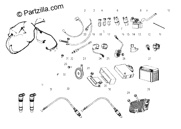 Diagrama de ELECTRIC SYSTEM