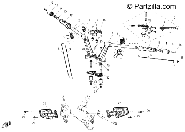 Diagrama de STEERING SYSTEM