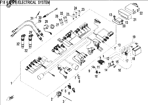 Diagrama de ELECTRIC SYSTEM 1