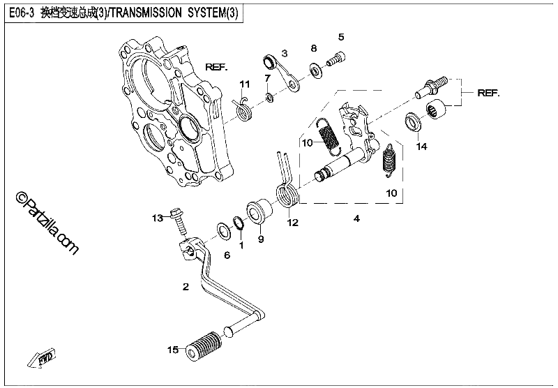 Diagrama de TRANSMISSION SYSTEM 3