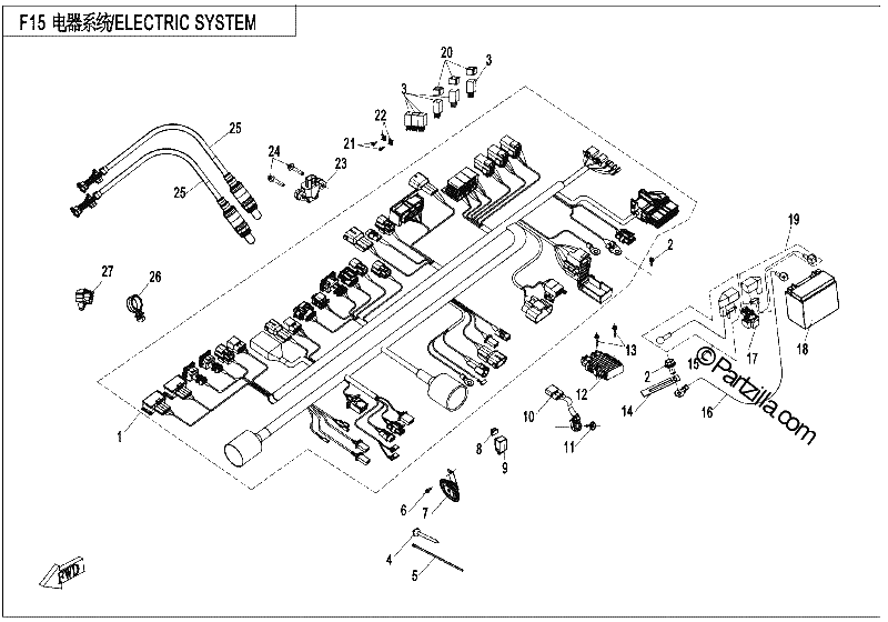 Diagrama de ELECTRIC SYSTEM