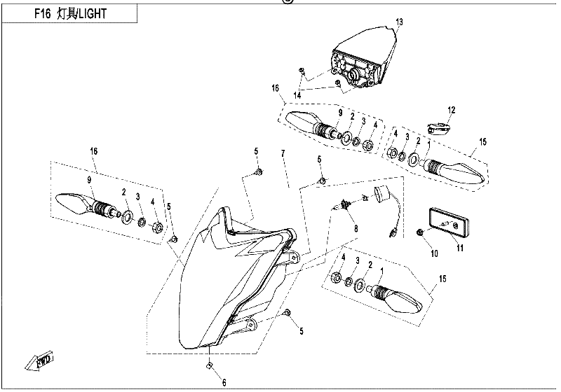 Diagrama de LIGHTS