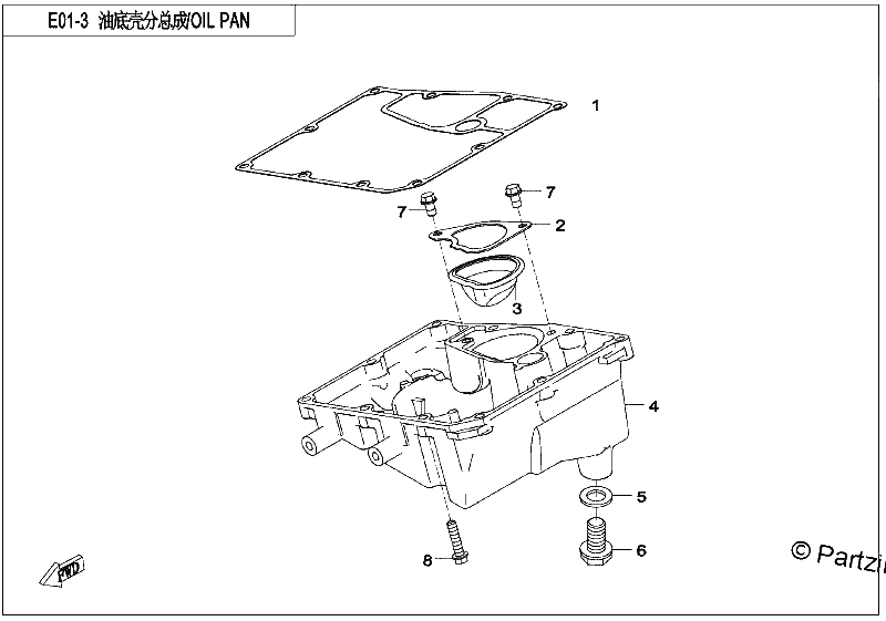Diagrama de OIL PAN
