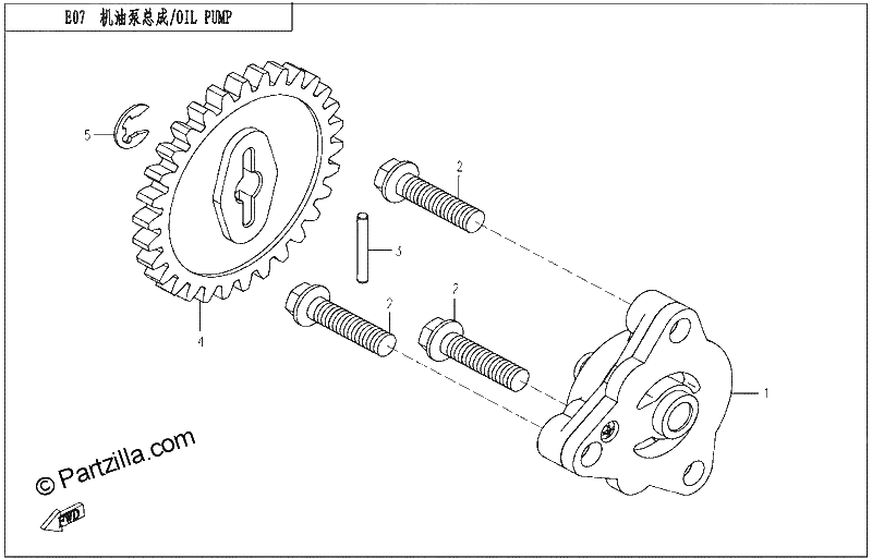 Diagrama de OIL PUMP