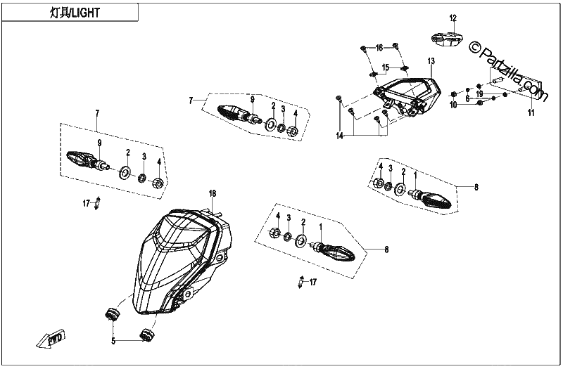 Diagrama de LIGHTS