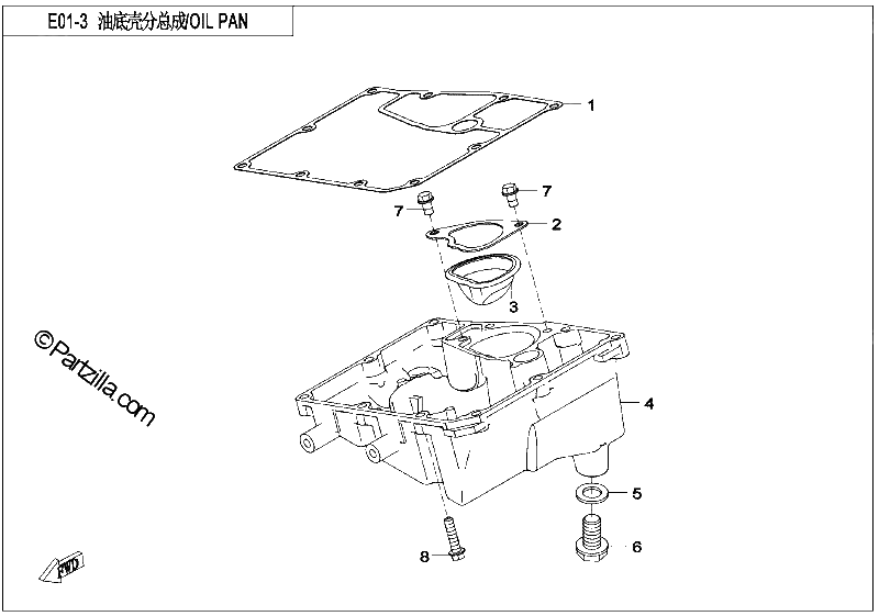 Diagrama de OIL PAN