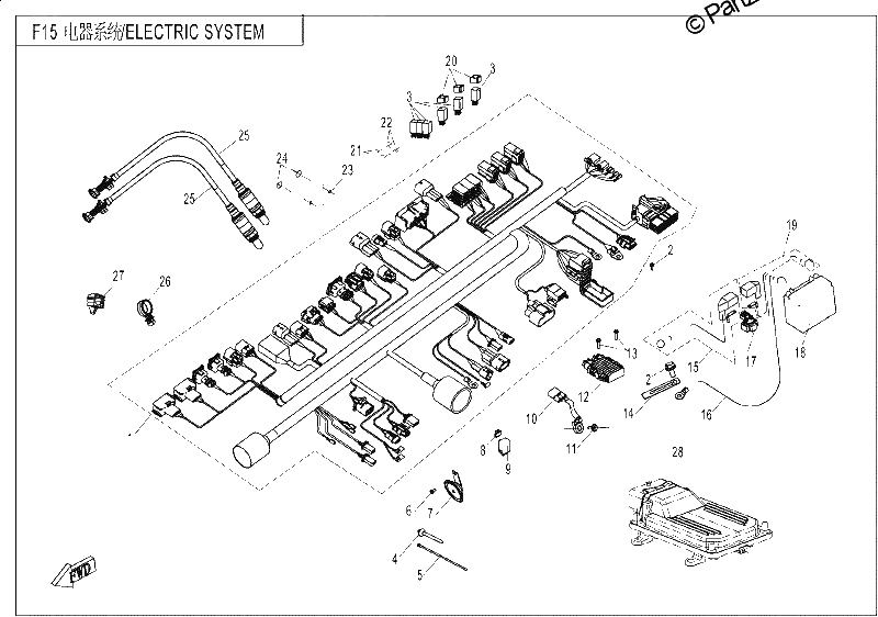 Diagrama de ELECTRIC SYSTEM