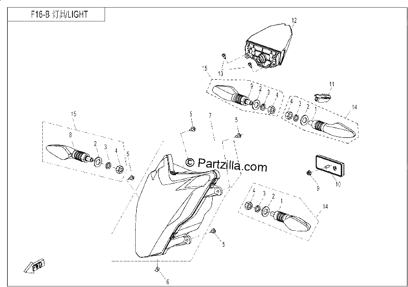 Diagrama de LIGHTS LED