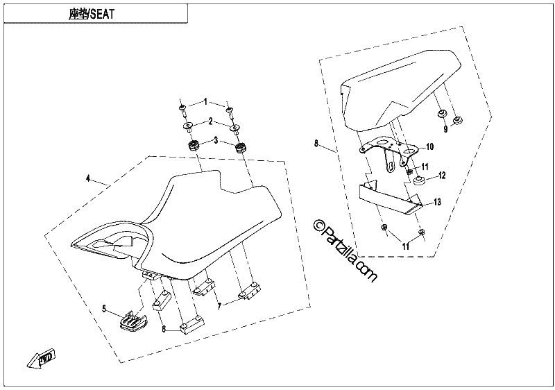 Diagrama de SEAT