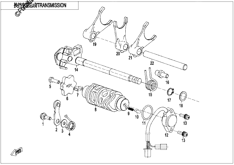 Diagrama de TRANSMISSION 1