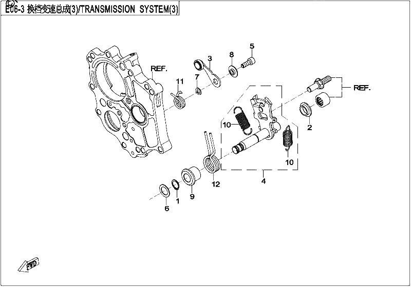 Diagrama de TRANSMISSION SYSTEM 3
