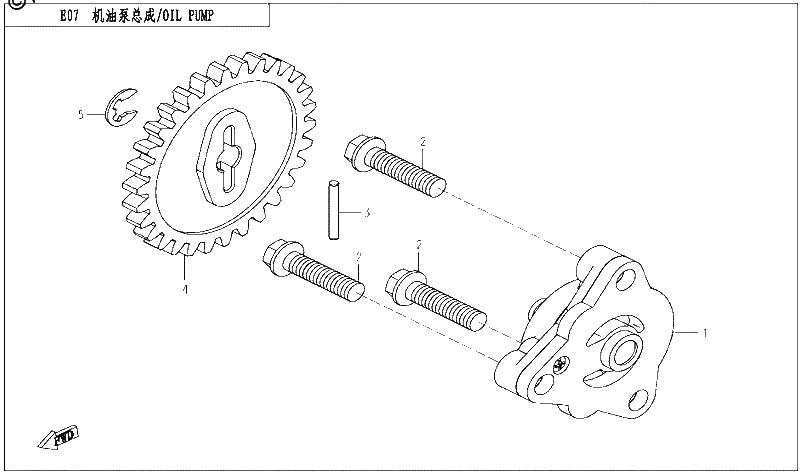 Diagrama de OIL PUMP