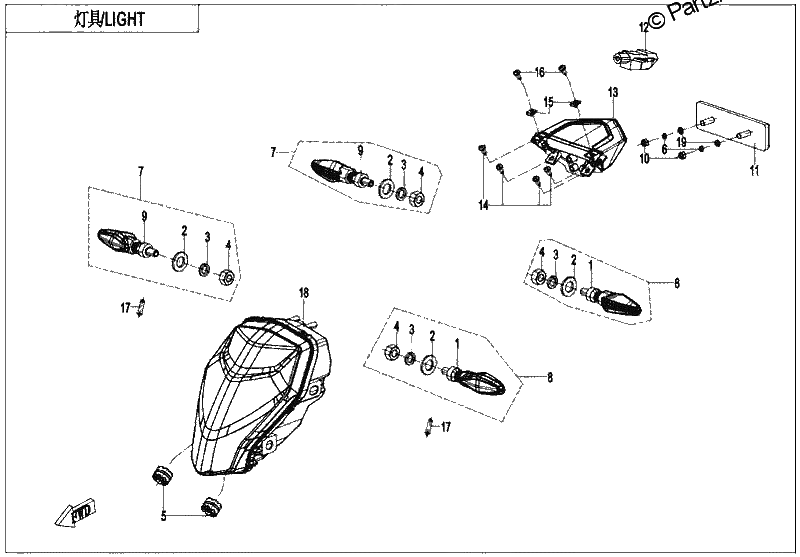 Diagrama de LIGHTS