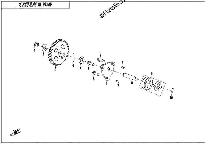 Diagrama de OIL PUMP