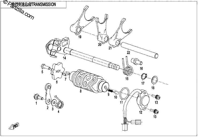 Diagrama de TRANSMISSION 1