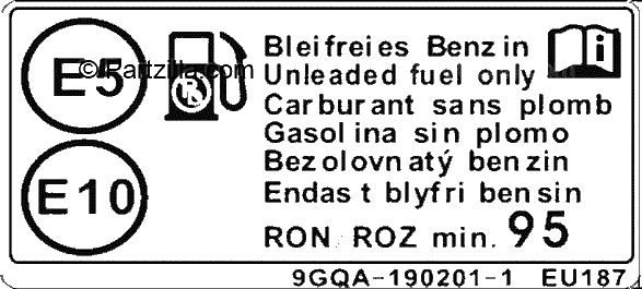 Diagrama de WARNING DECAL