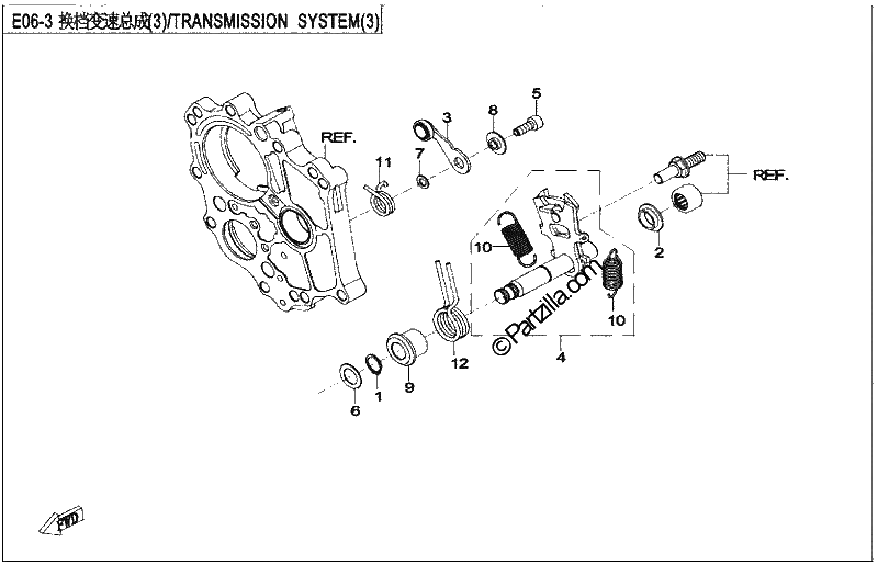 Diagrama de TRANSMISSION SYSTEM 3