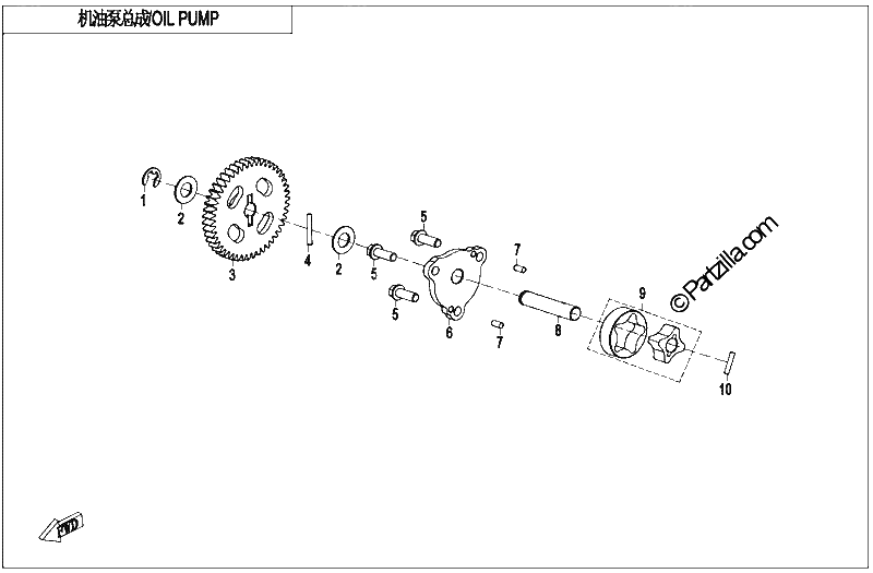 Diagrama de OIL PUMP