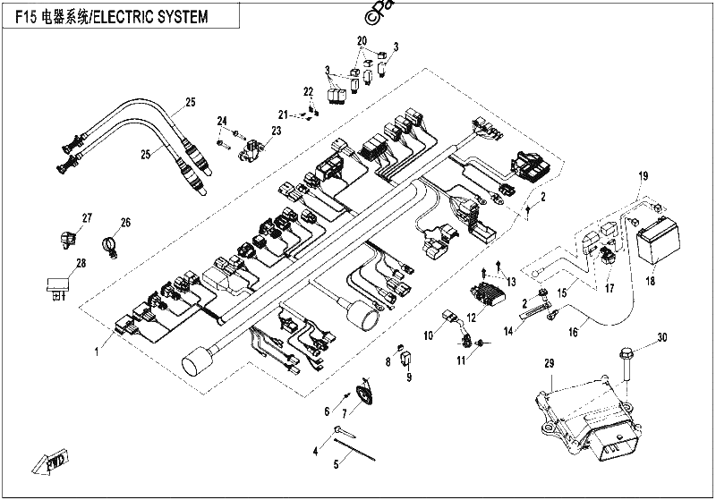 Diagrama de ELECTRIC SYSTEM