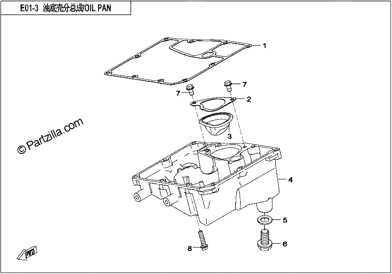 Diagrama de OIL PAN