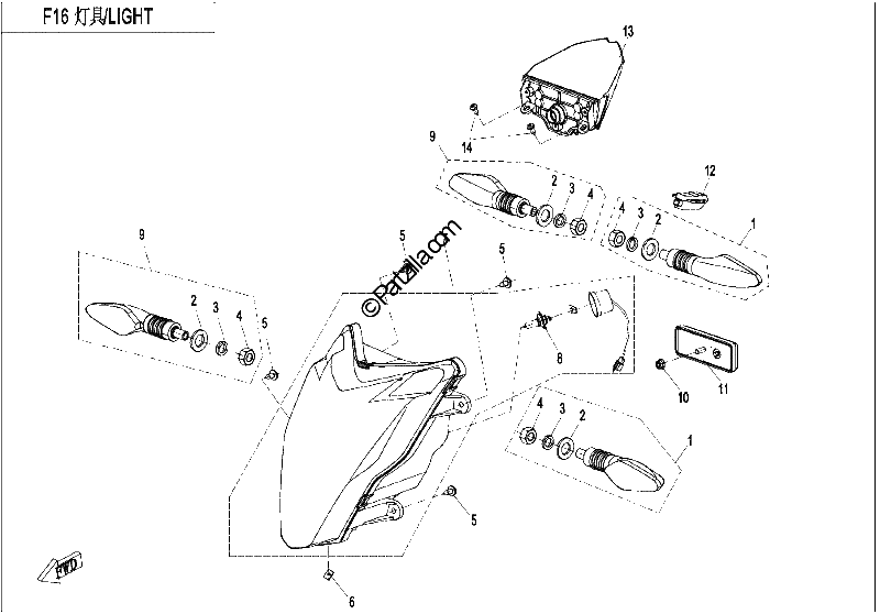 Diagrama de LIGHTS