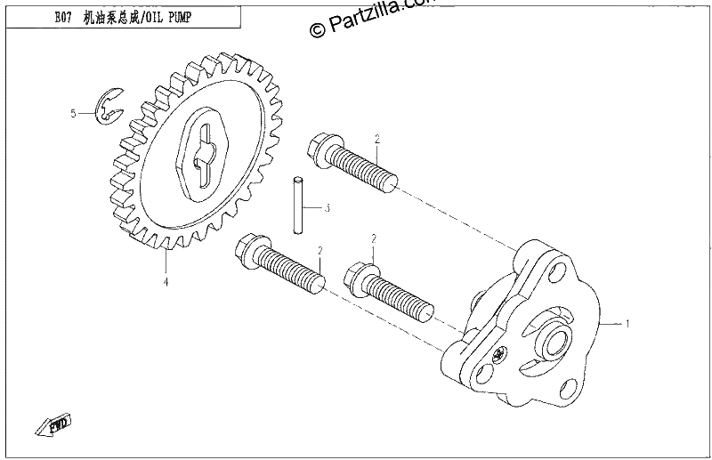 Diagrama de OIL PUMP
