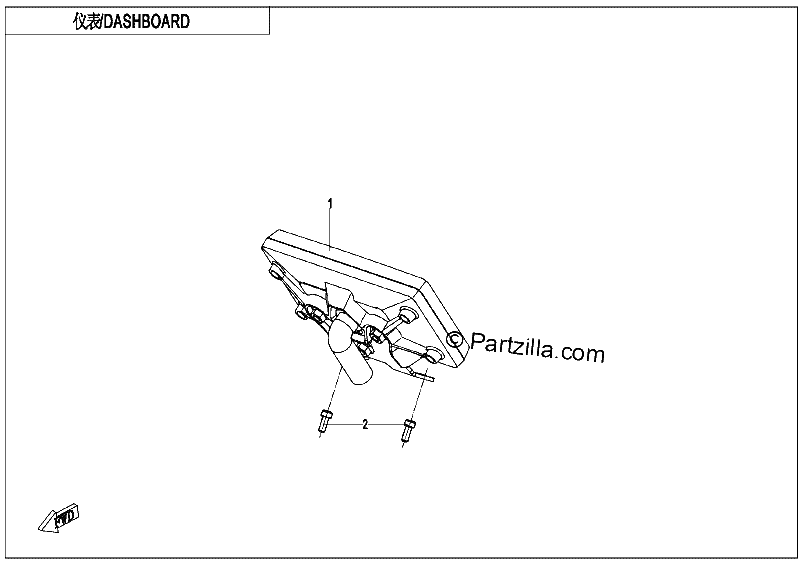 Diagrama de DASHBOARD TFT