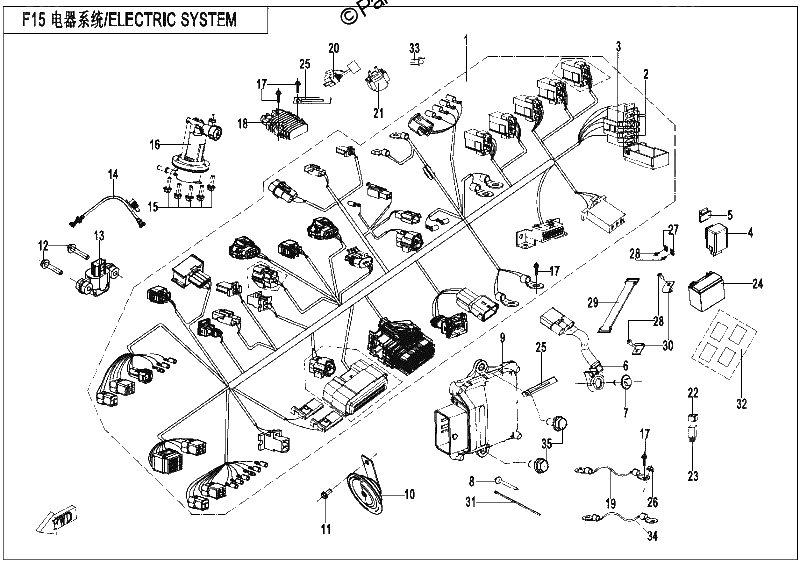 Diagrama de ELECTRIC SYSTEM