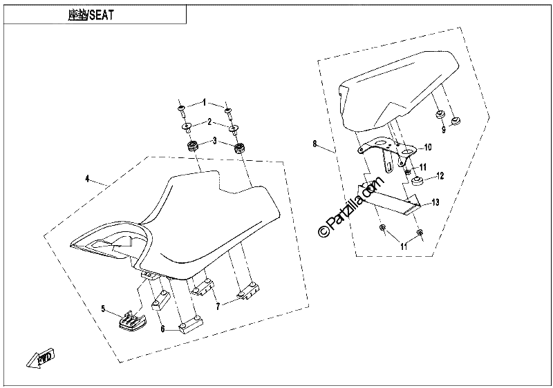 Diagrama de SEAT