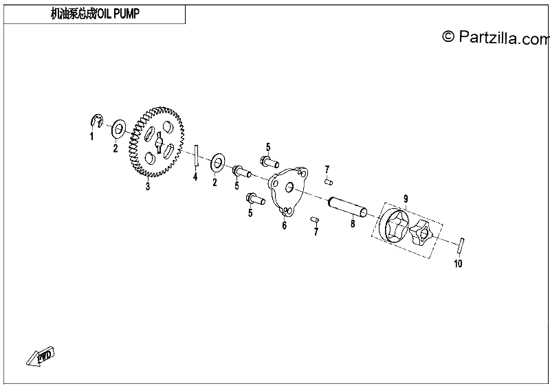 Diagrama de OIL PUMP