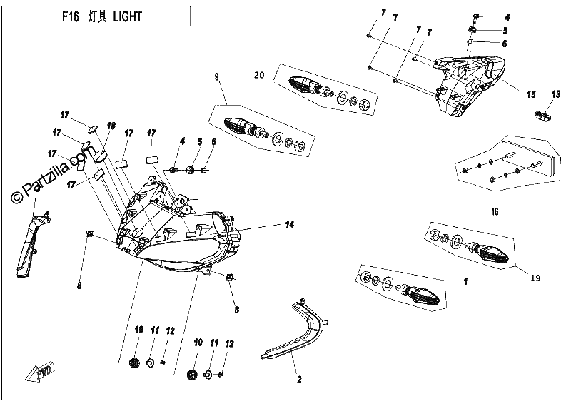 Diagrama de LIGHTS