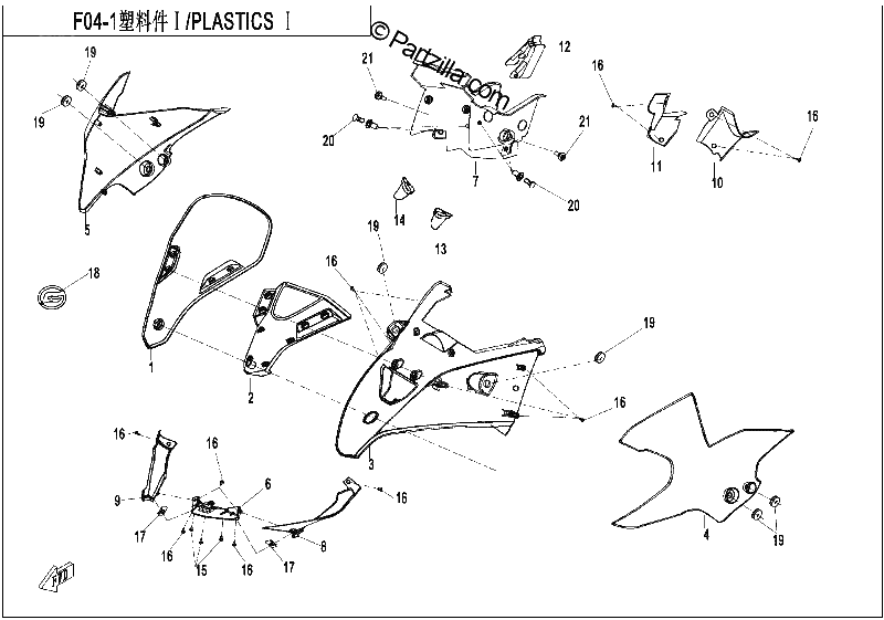 Diagrama de PLASTICS1 DASHBOARD TFTI