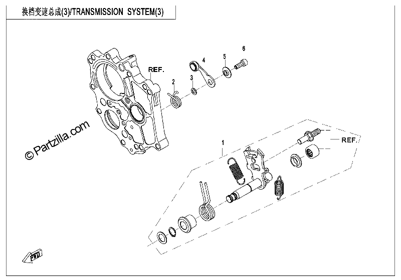 Diagrama de TRANSMISSION SYSTEM 3 2