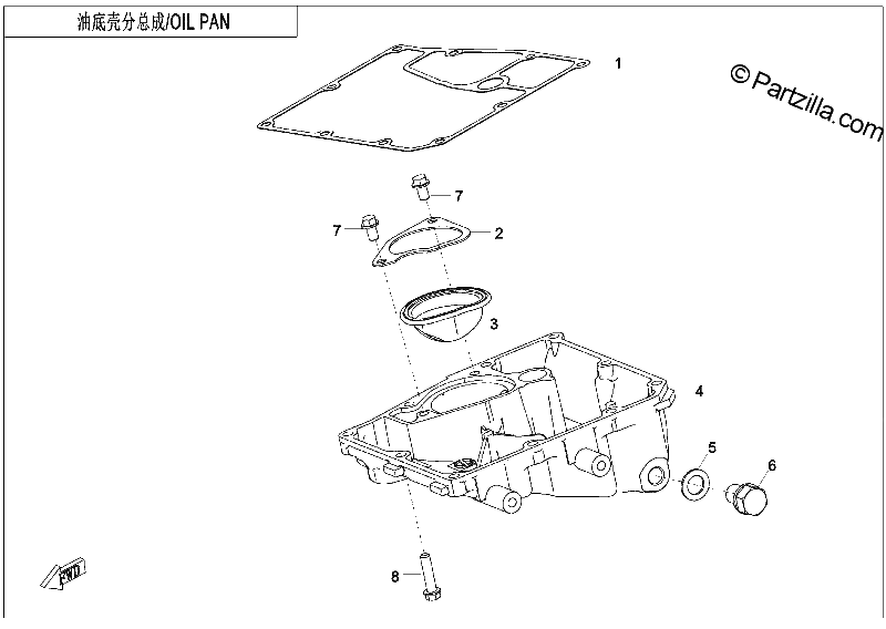 Diagrama de OIL PAN