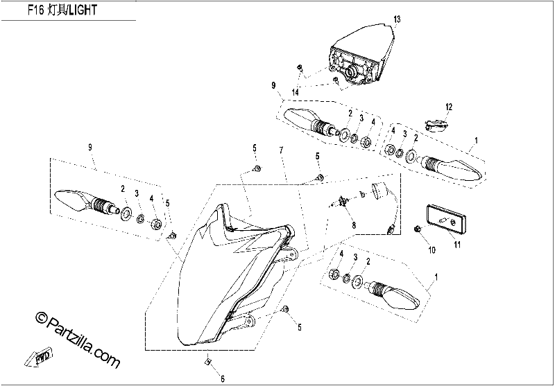 Diagrama de LIGHTS