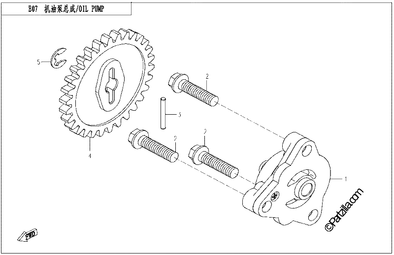 Diagrama de OIL PUMP