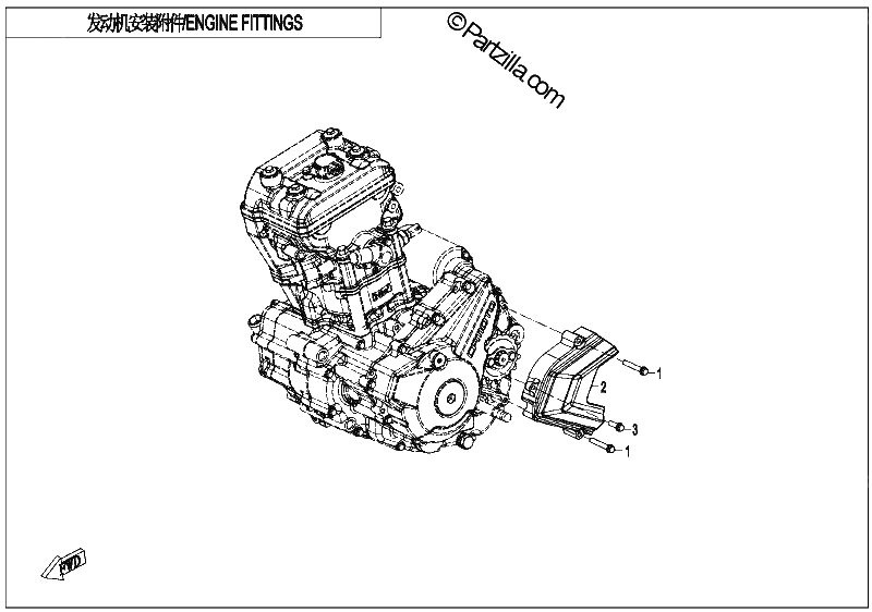 Diagrama de ENGINE FITTINGS