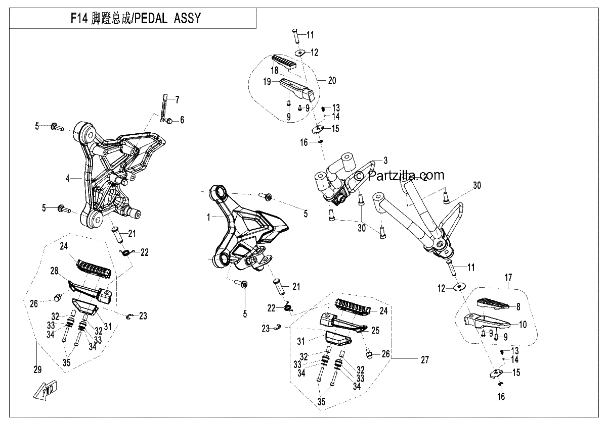Diagrama de FOOTREST