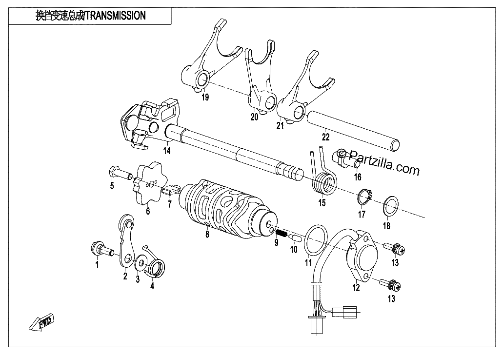 Diagrama de TRANSMISSION 1