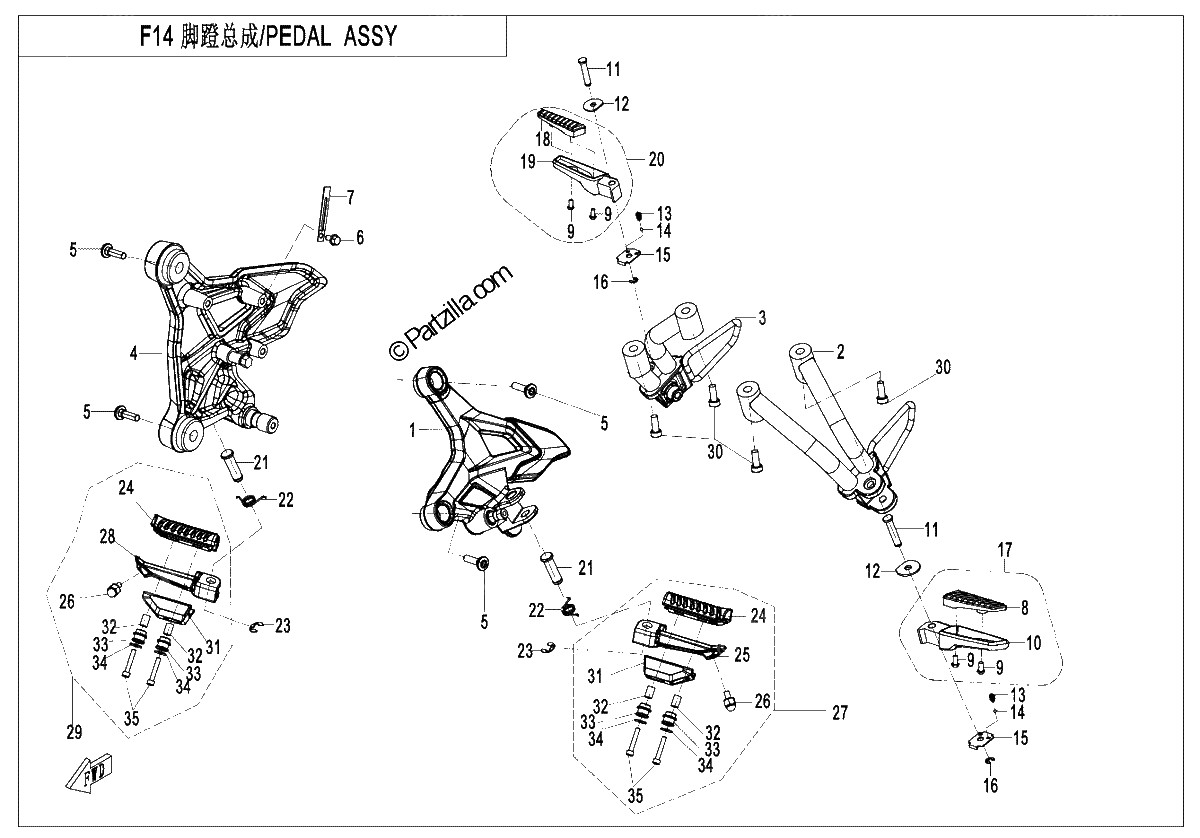 Diagrama de FOOTREST