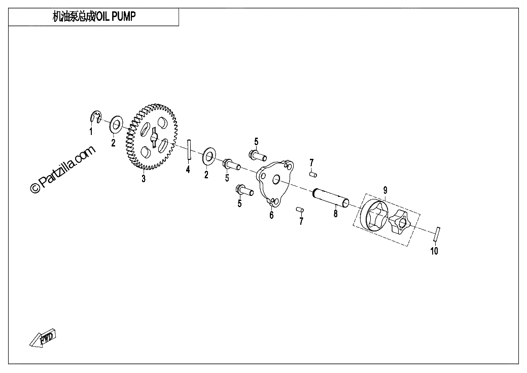 Diagrama de OIL PUMP