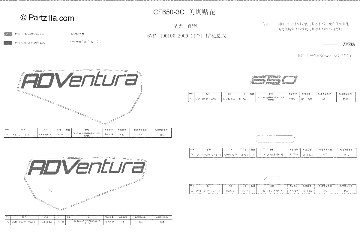 Diagrama de DECAL NEBULA WHITE