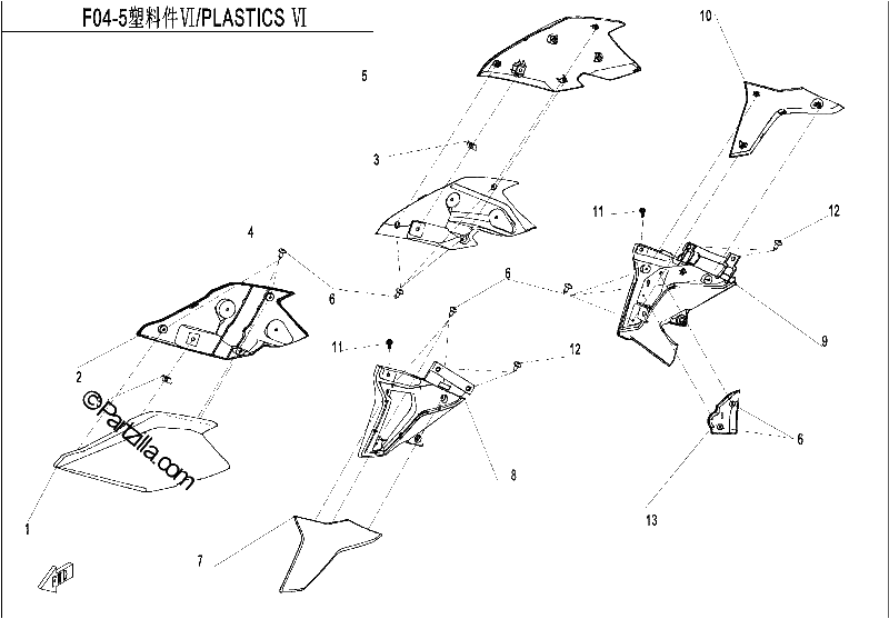 Diagrama de PLASTICS V