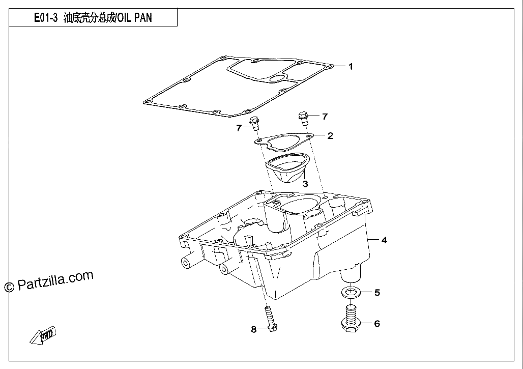 Diagrama de OIL PAN