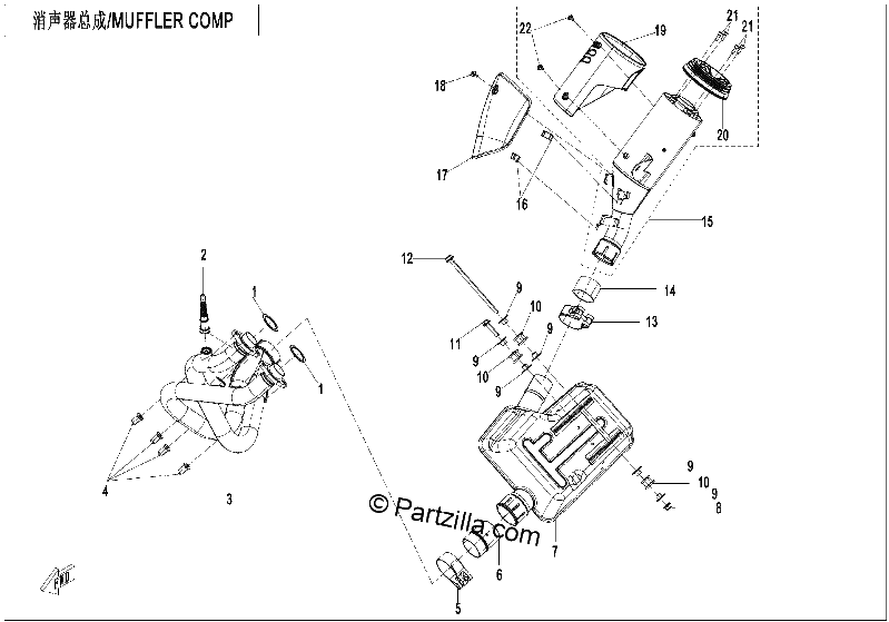 Diagrama de MUFFLER