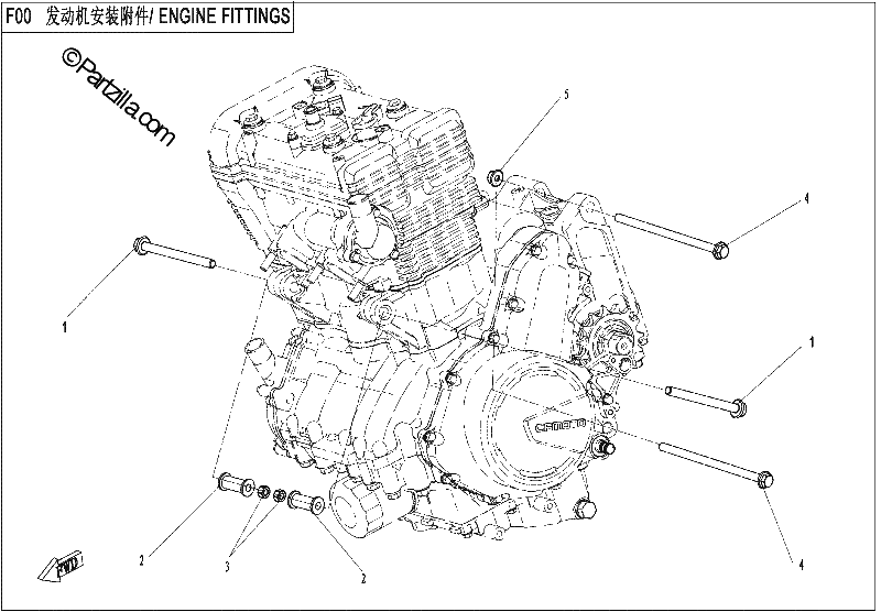 Diagrama de ENGINE FITTINGS
