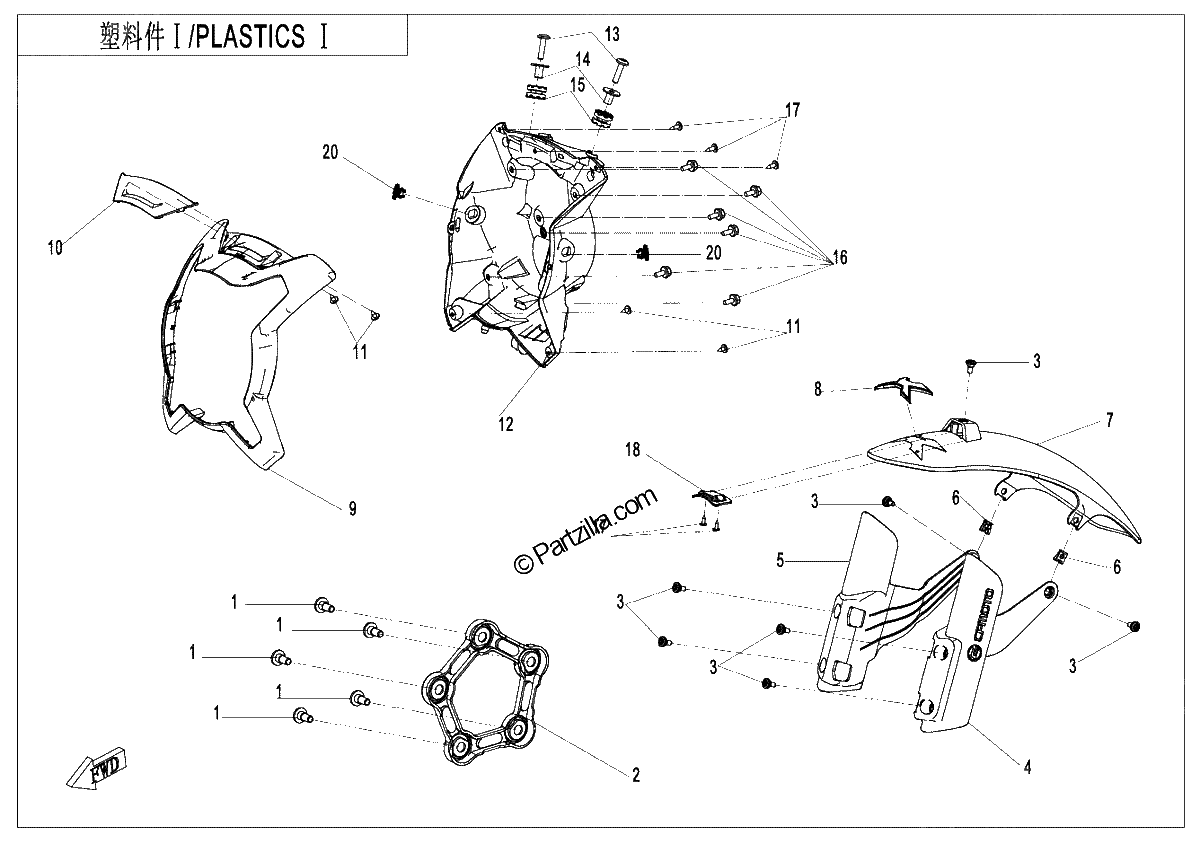 Diagrama de PLASTICS 1