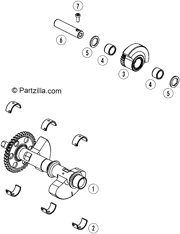 Diagrama de BALANCER SHAFT