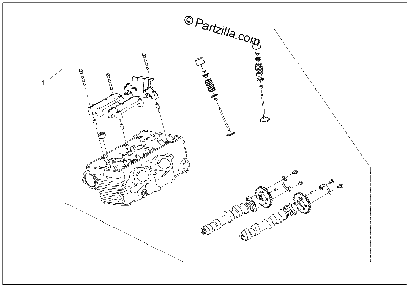Diagrama de CYLINDER HEAD SYSTEM KIT