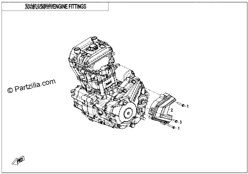 Diagrama de ENGINE FITTINGS